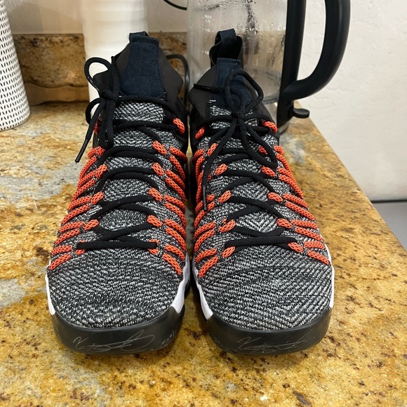 Nike KD 9 Elite Dark Grey Hyper Orange size 11 - Picture 2 of 10